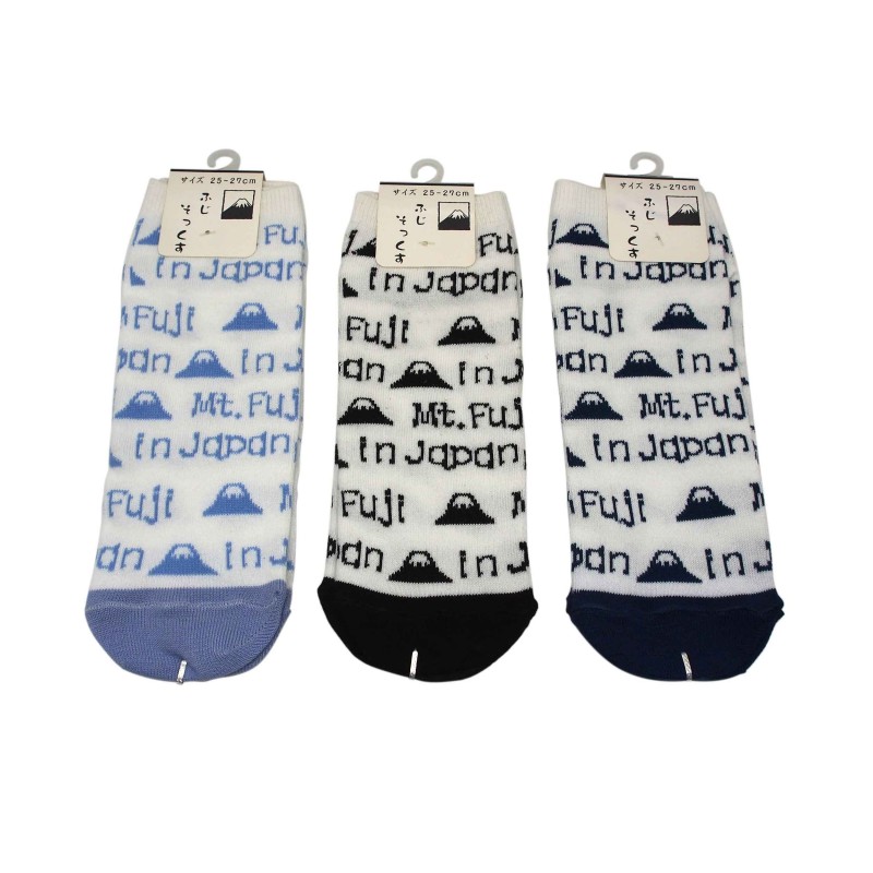 Mens Ankle Socks Mt Fuji 25-27cm